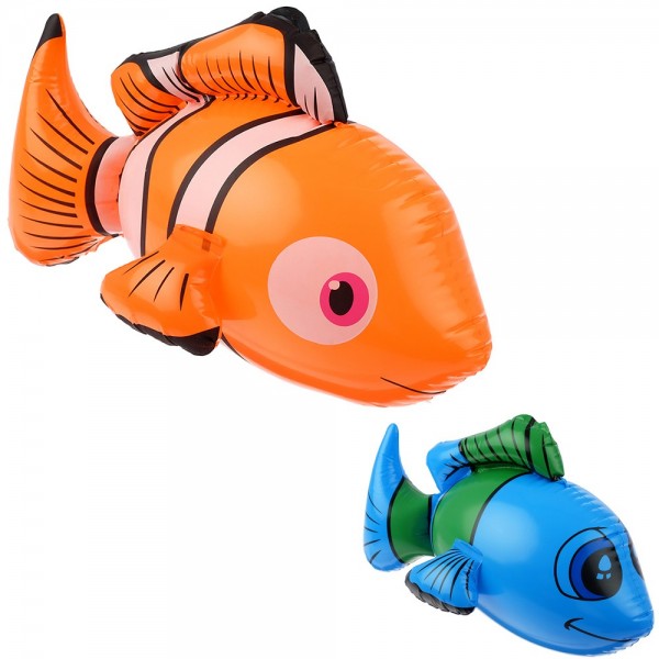 Игрушка надувная Рыбка 40 см, цвета микс 679189