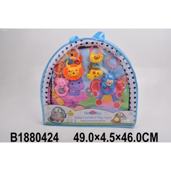 Коврик 8640-P с игрушками на дугах