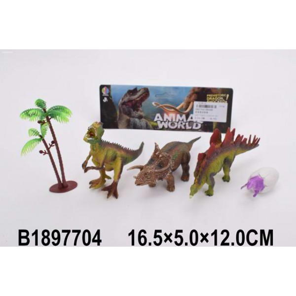 Набор динозавров 1897704 в пакете