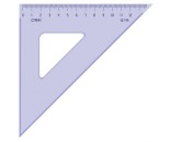 Треугольник пластик 12см 45* NEON СТАММ ТК46