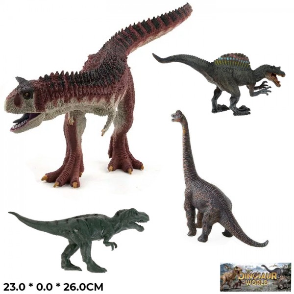 Набор животных 603-4Q Динозавры в пак.