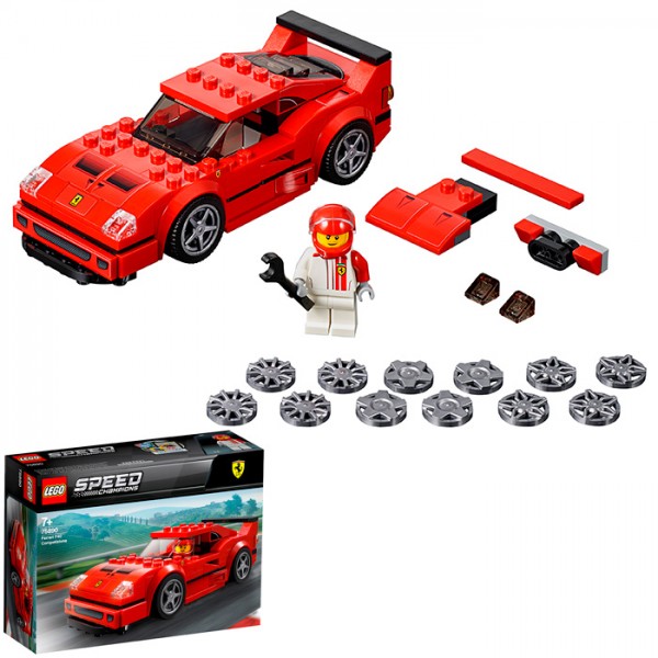 Конструктор LEGO 75890 Speed Champions Автомобиль Ferrari F40 Competizione