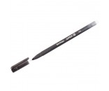 Ручка гелевая черный стираемая  Apex E 0,5мм, трехгранная CGp_50211 Berlingo